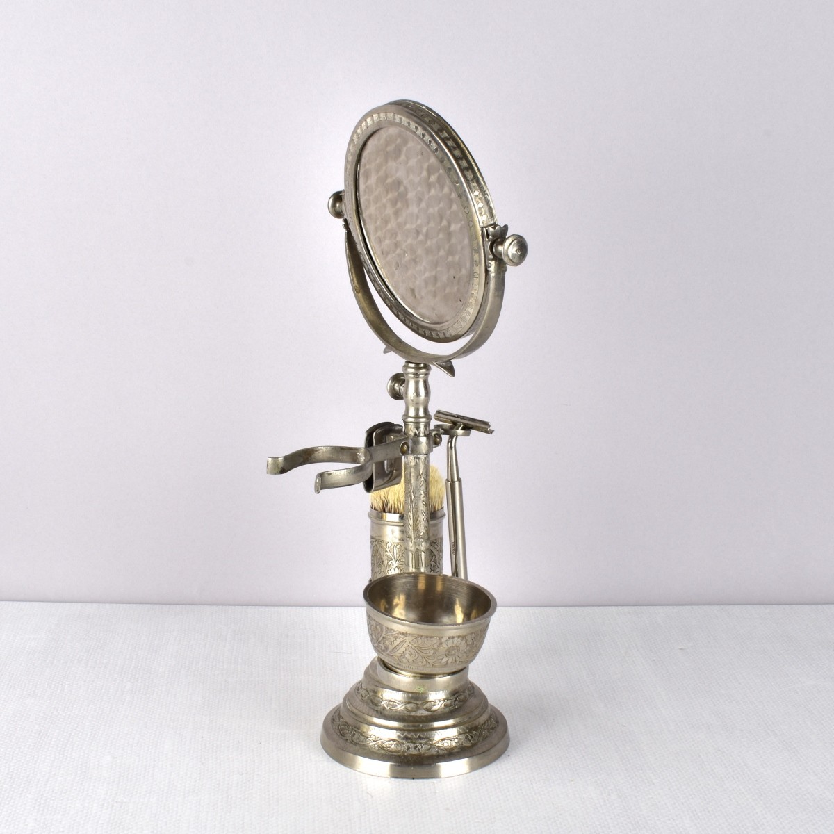 Gentleman's Adjustable Shaving Mirror
