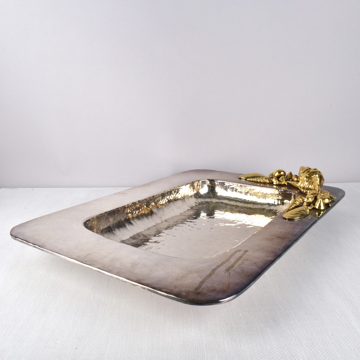 Baullar Brazil Silver Serving Tray