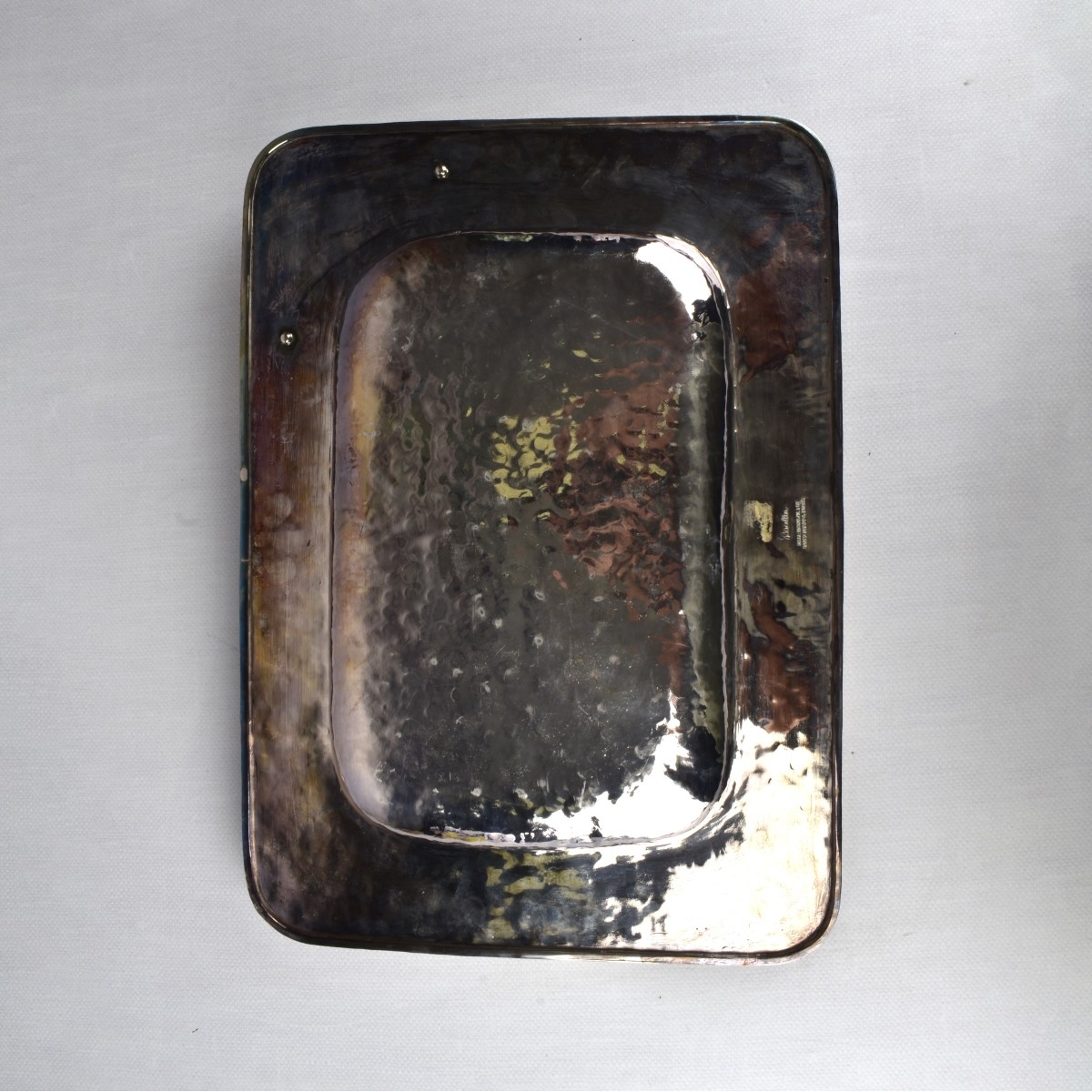 Baullar Brazil Silver Serving Tray