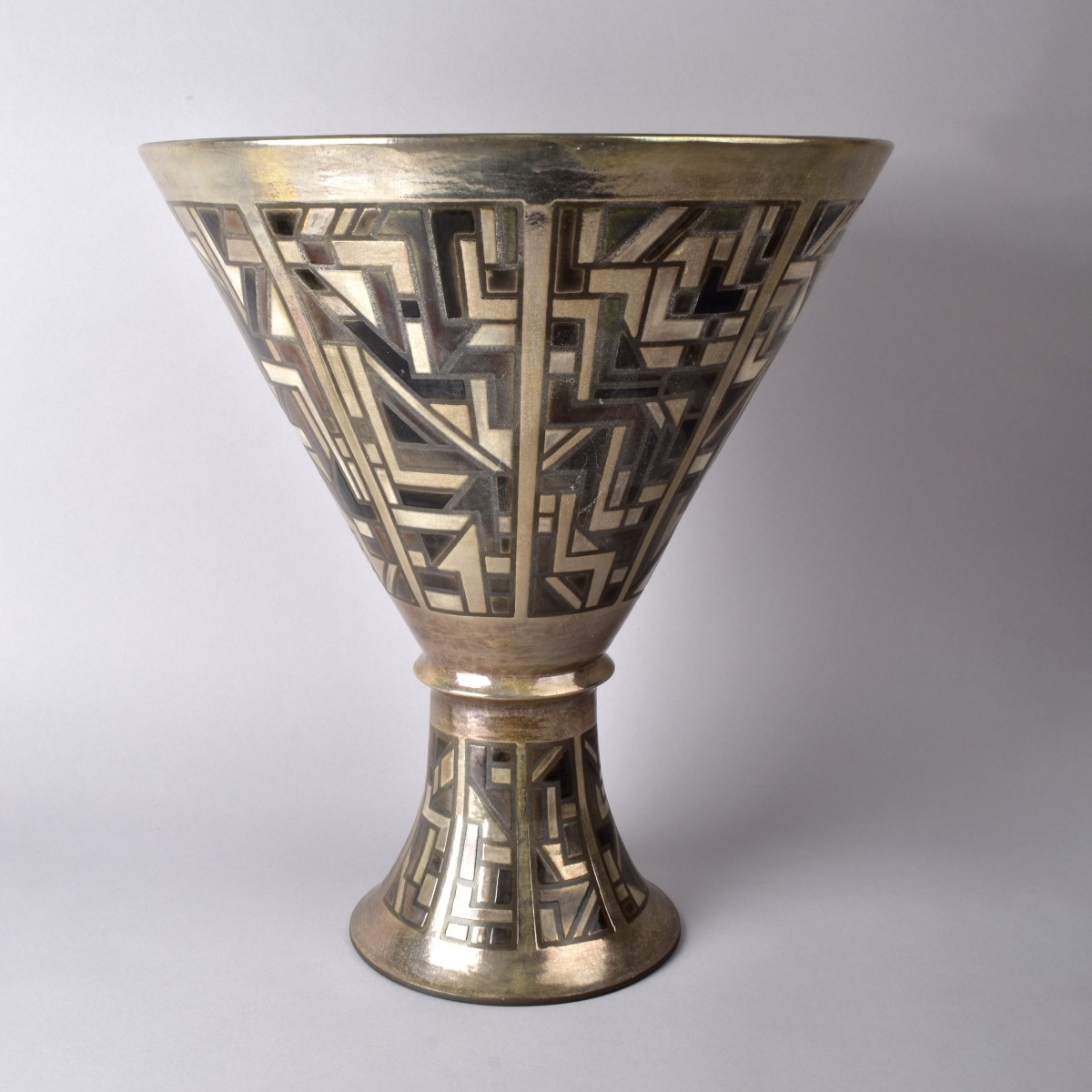 Art Nouveau Style Pottery Vase