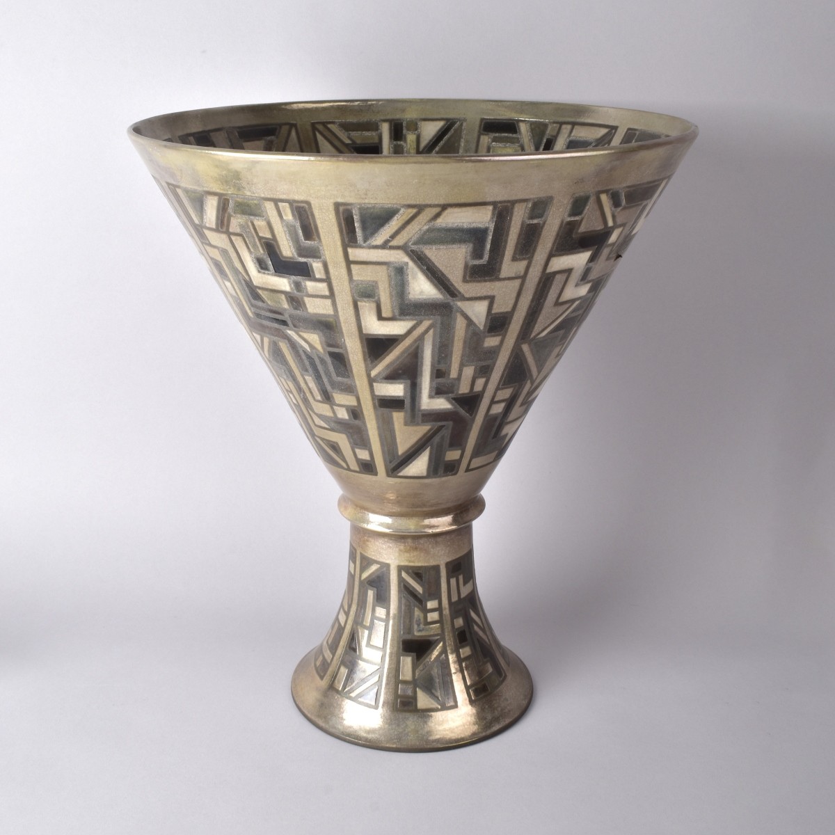 Art Nouveau Style Pottery Vase