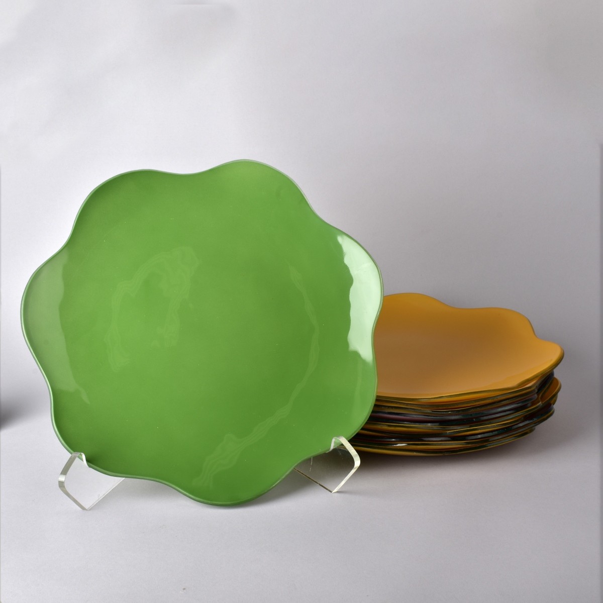 Annieglass Handmade Glass Chargers