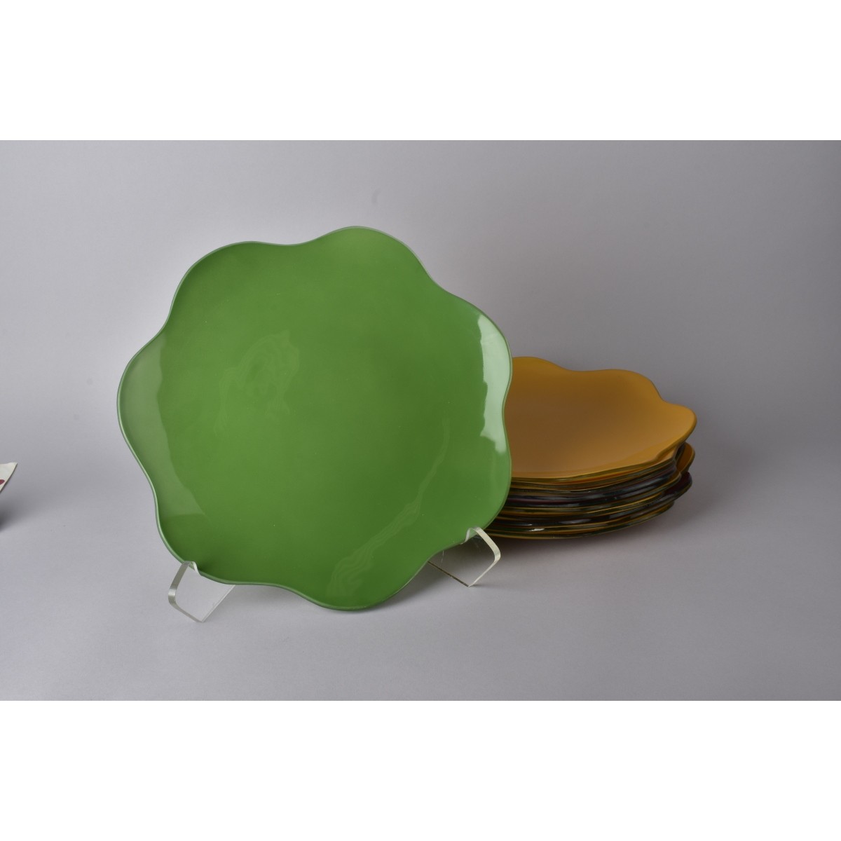 Annieglass Handmade Glass Chargers