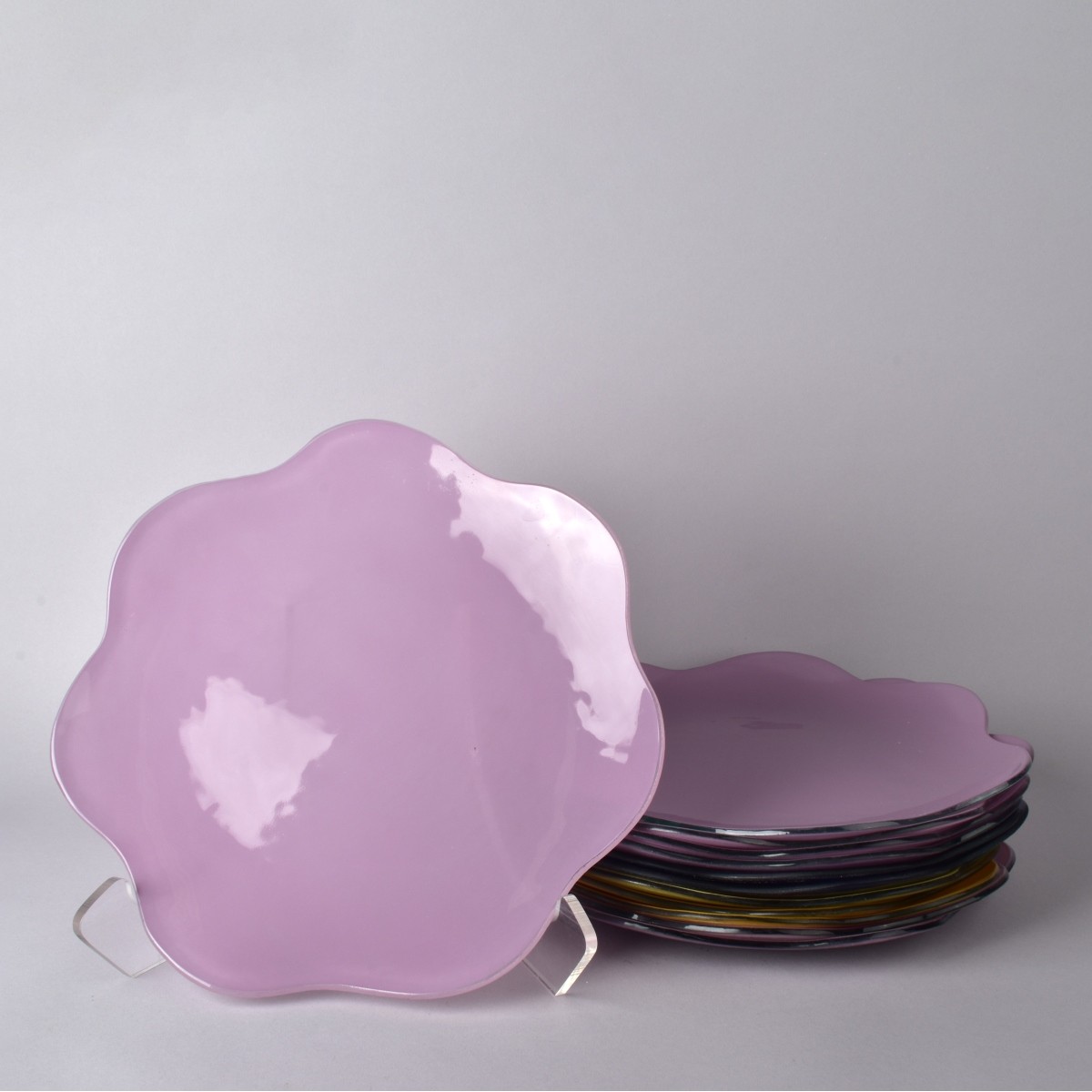 Annieglass Handmade Glass Chargers