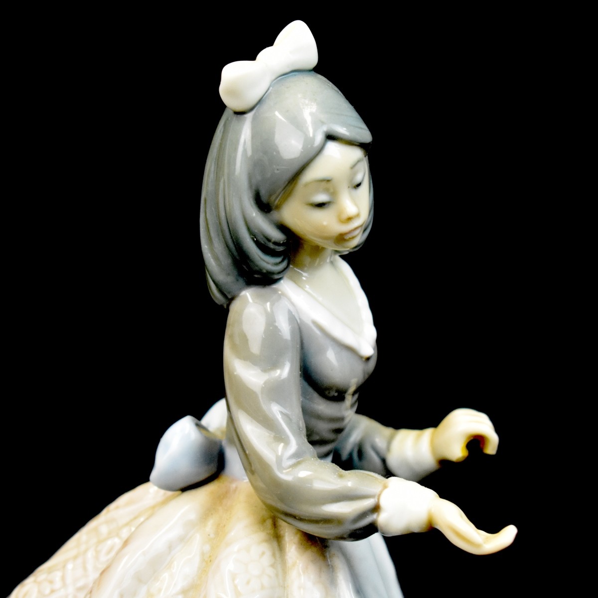 Two (2) Lladro Figurines The Gossips and Jolie