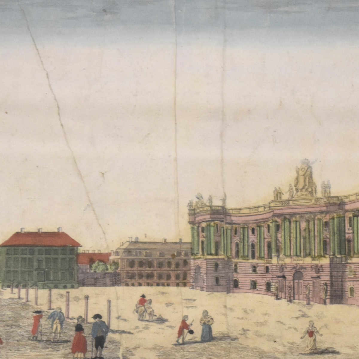 Three 17C Handcolored Copper Engraving