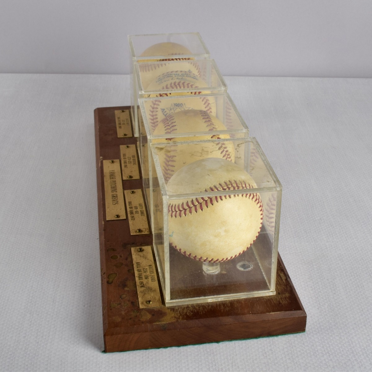 Yankee Pitching Great's Baseballs