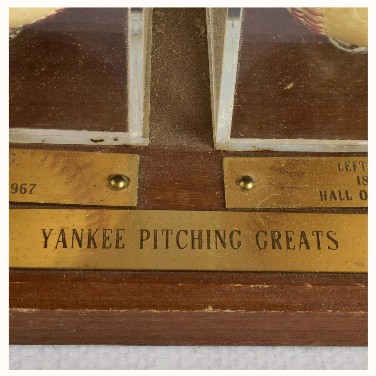 Yankee Pitching Great's Baseballs