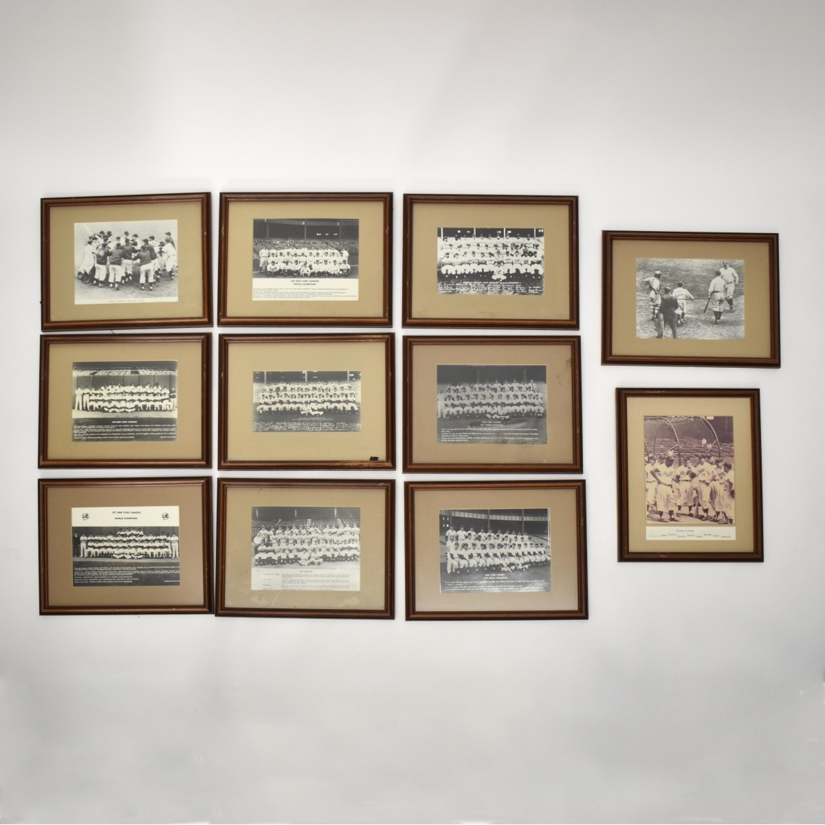Various Baseball Team Photo Prints