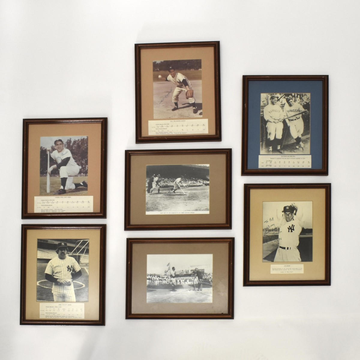 Various Baseball Players Framed Photo Prints