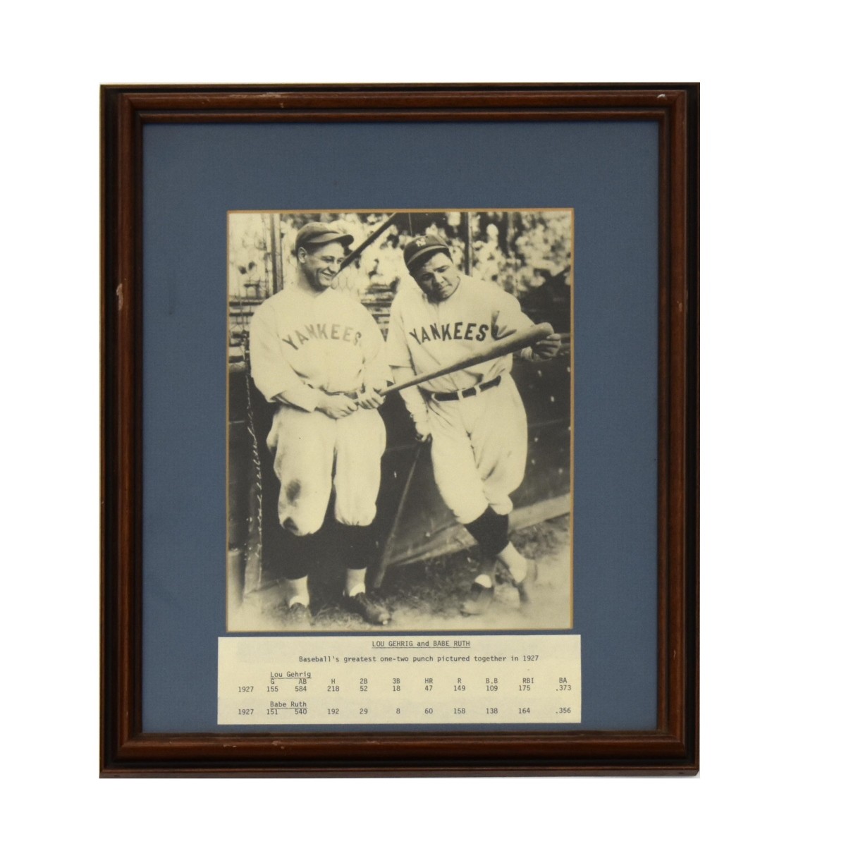 Various Baseball Players Framed Photo Prints