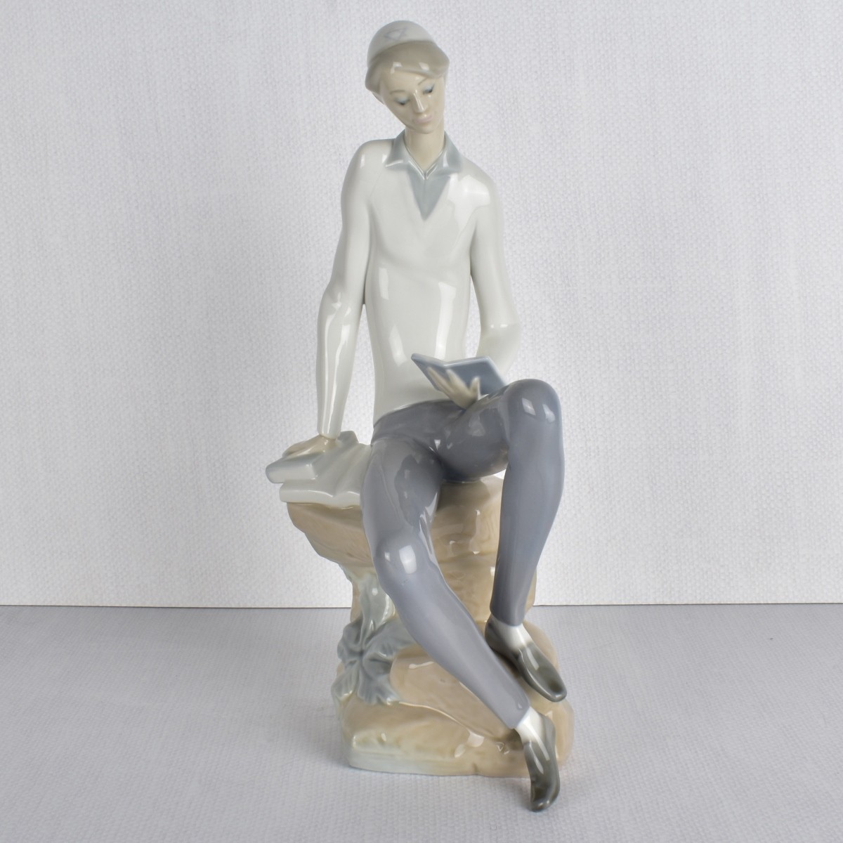 Lladro Porcelain Figurine of a Student