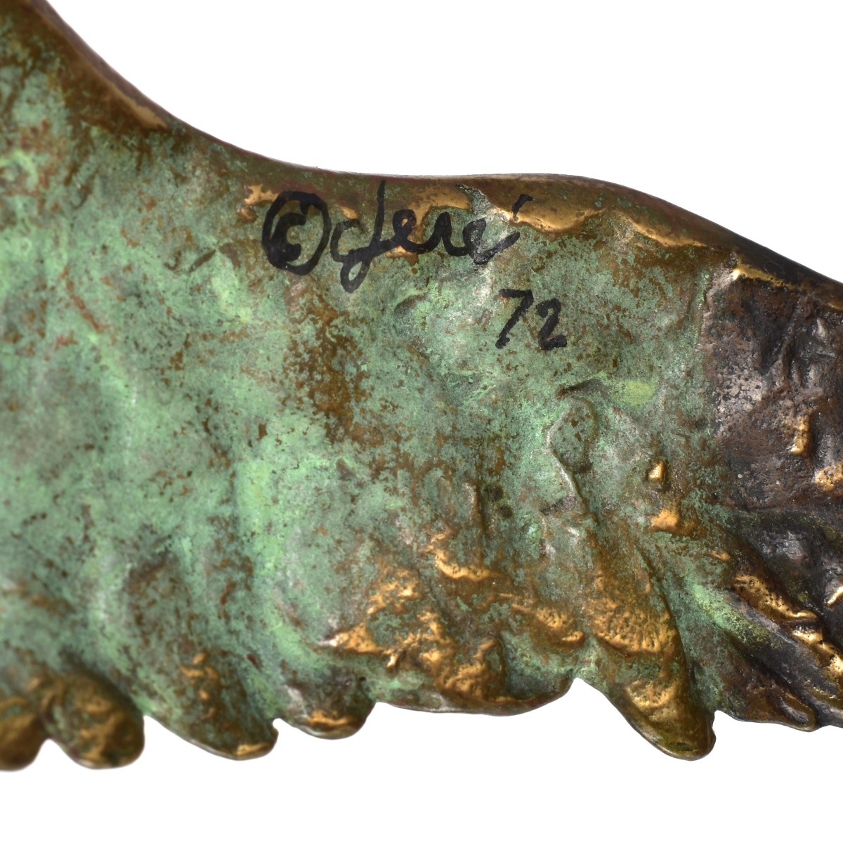 Curtis Jere Brass Bird Sculpture