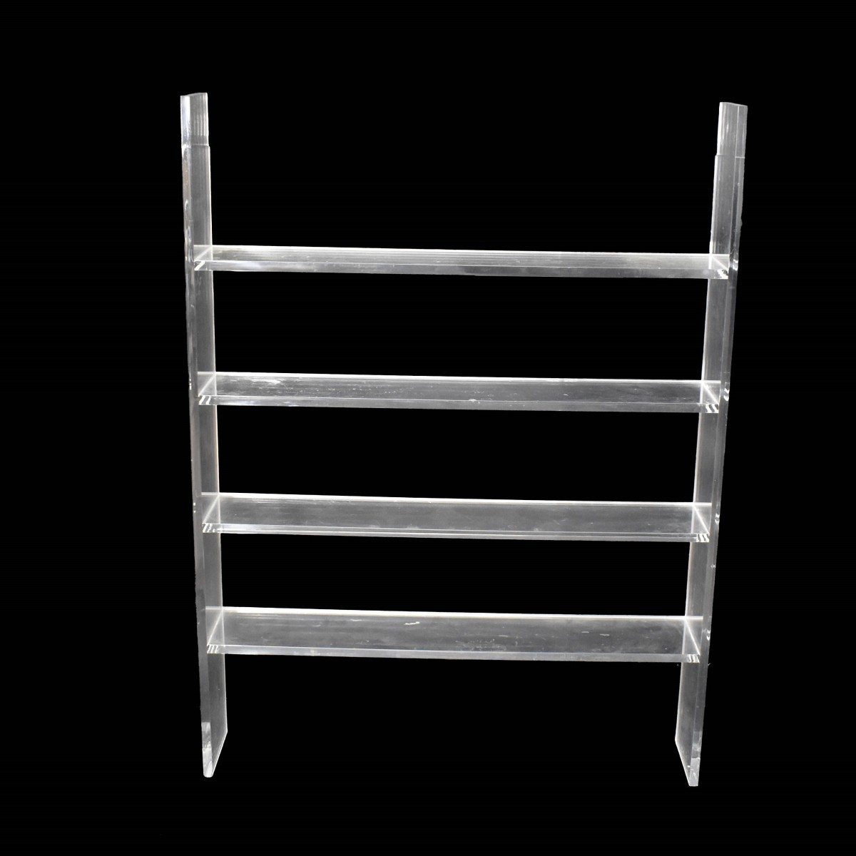Mid C Lucite Four Shelf Etagere