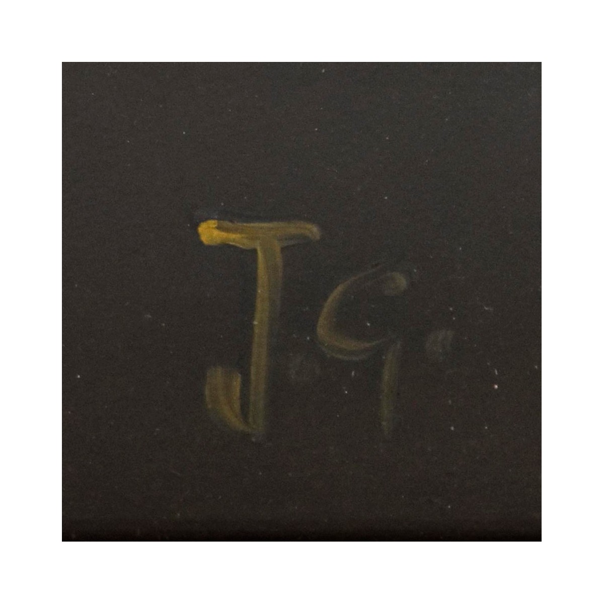 Abstract Gouache Mother & Child signed J G