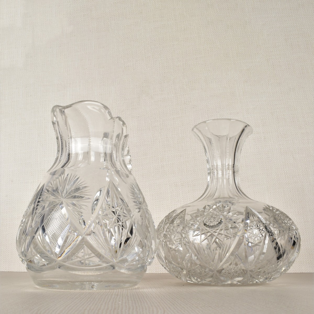 Vintage American Brilliant Cut Crystal Pieces