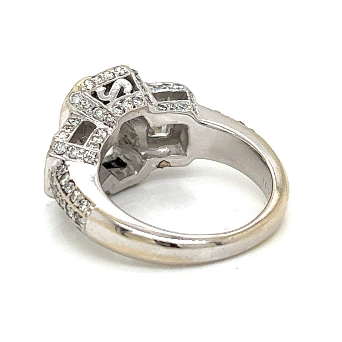 GIA Diamond and 18K Ring