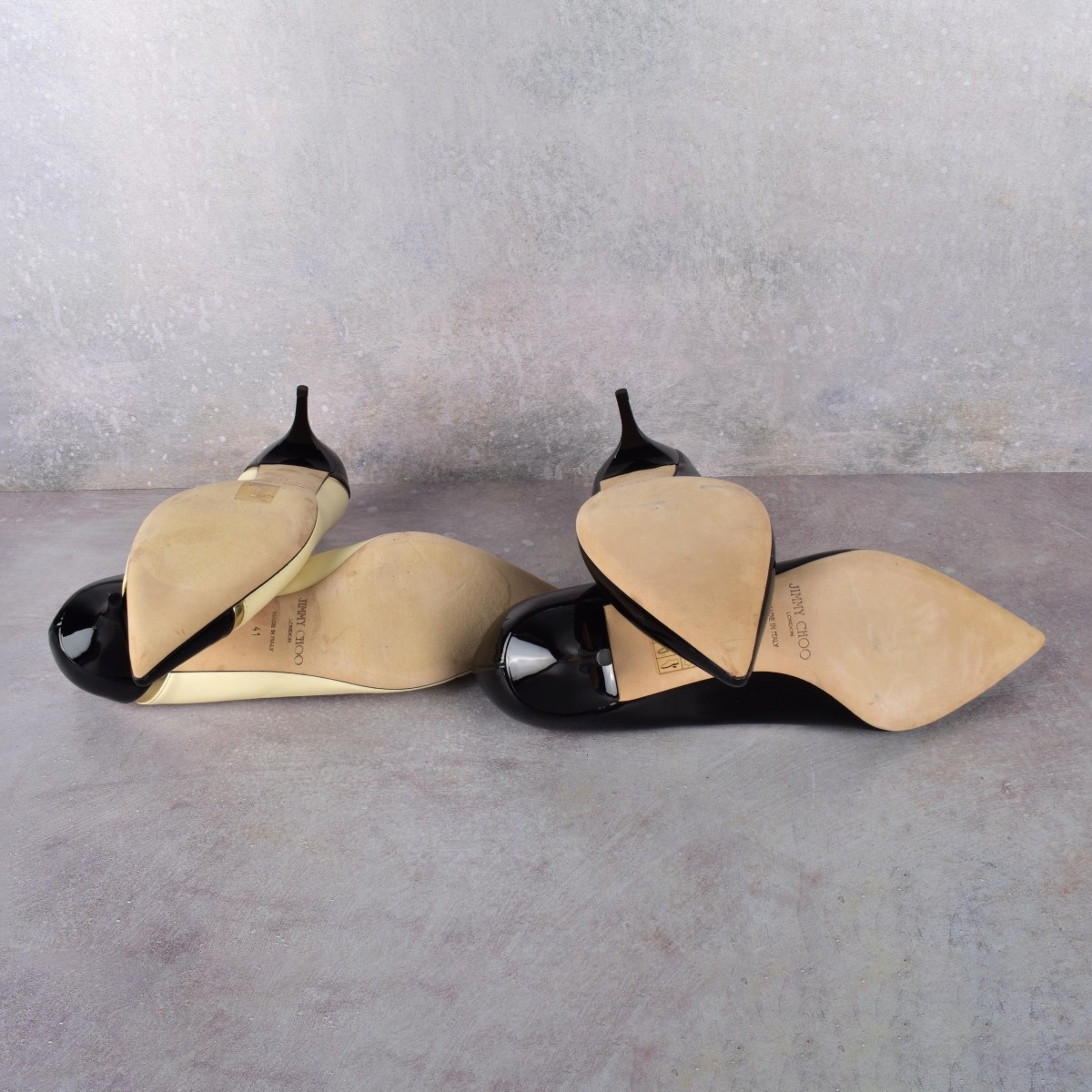 Two pr Jimmy Choo Patent Leather Pumps