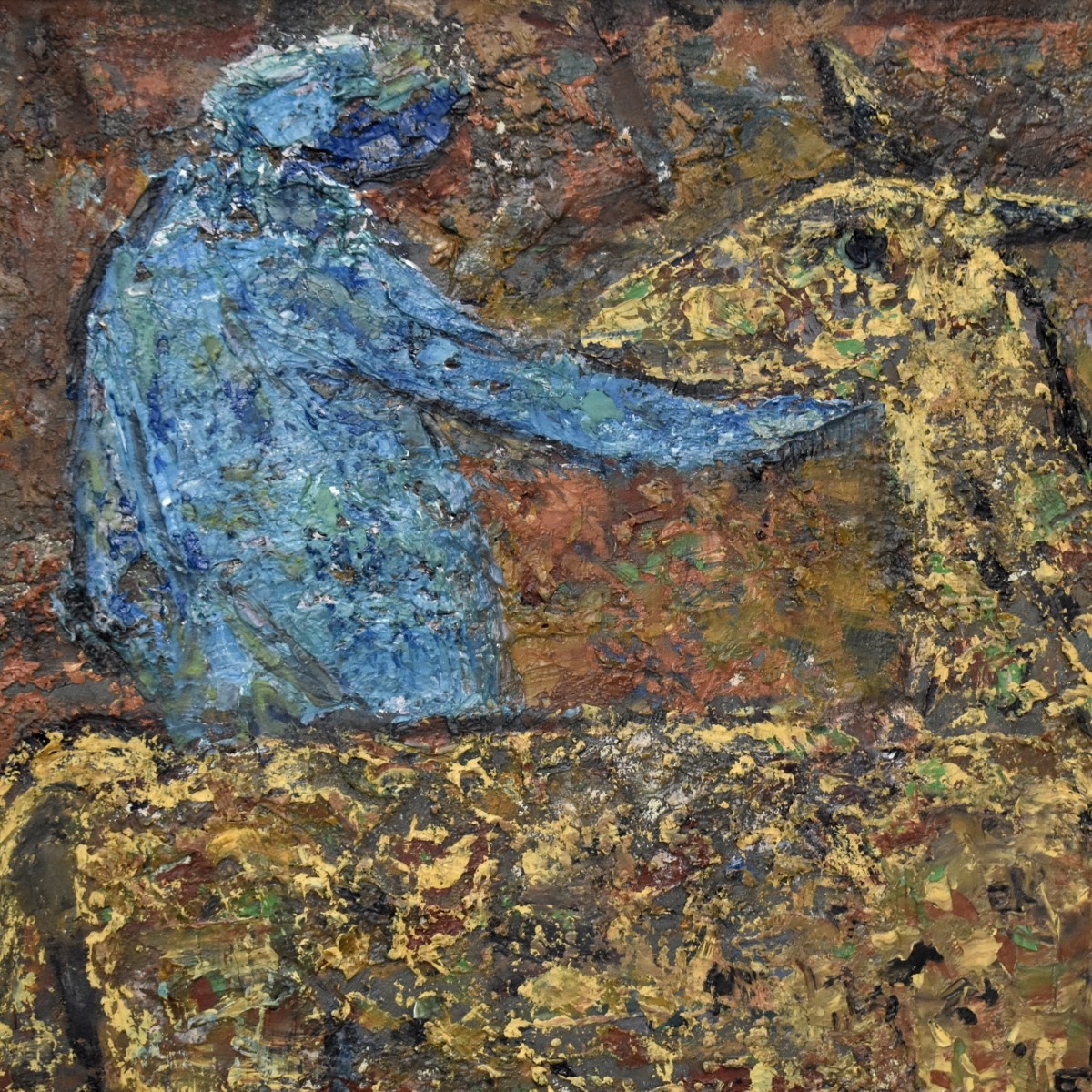 Impasto Oil on Canvas