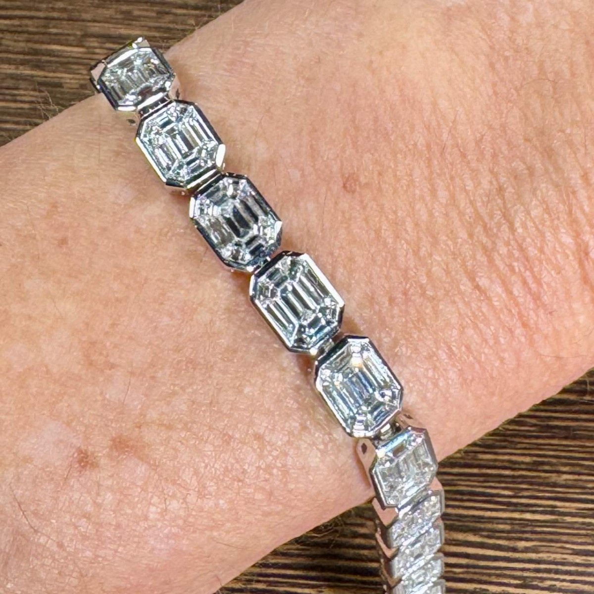 Diamond and 18K Bracelet