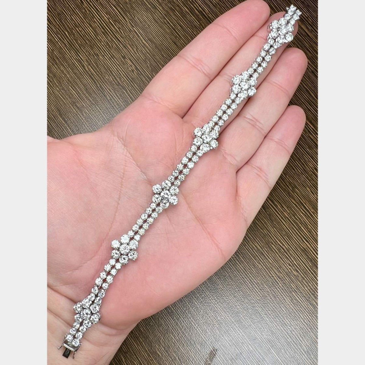 Diamond and Platinum Bracelet