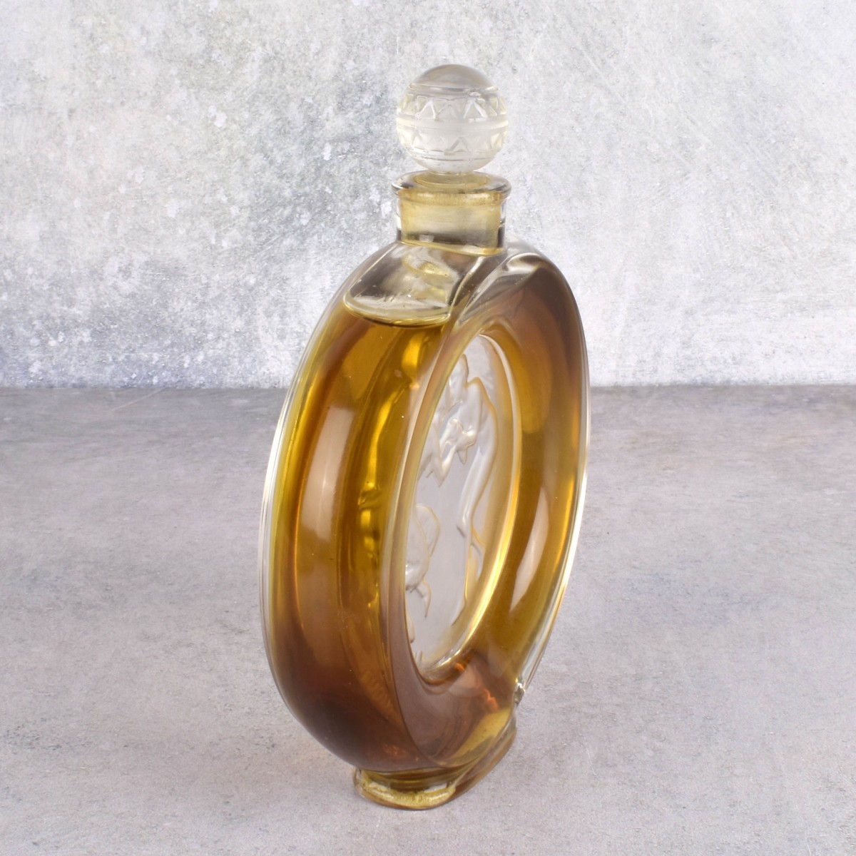 Rene Lalique, French, (1860-1945) Perfume Bottle