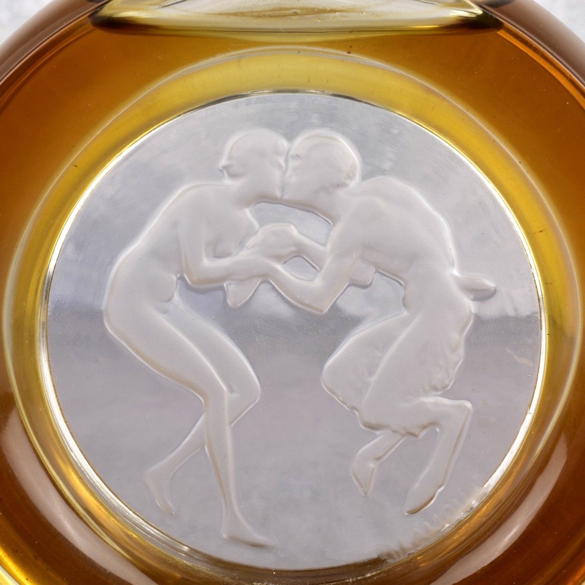 Rene Lalique, French, (1860-1945) Perfume Bottle