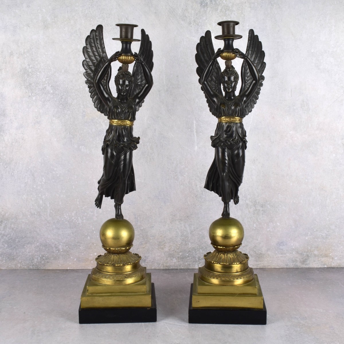 French Empire Candlesticks