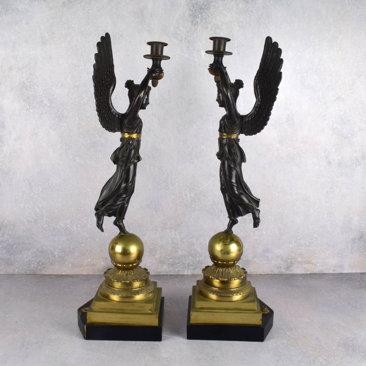 French Empire Candlesticks
