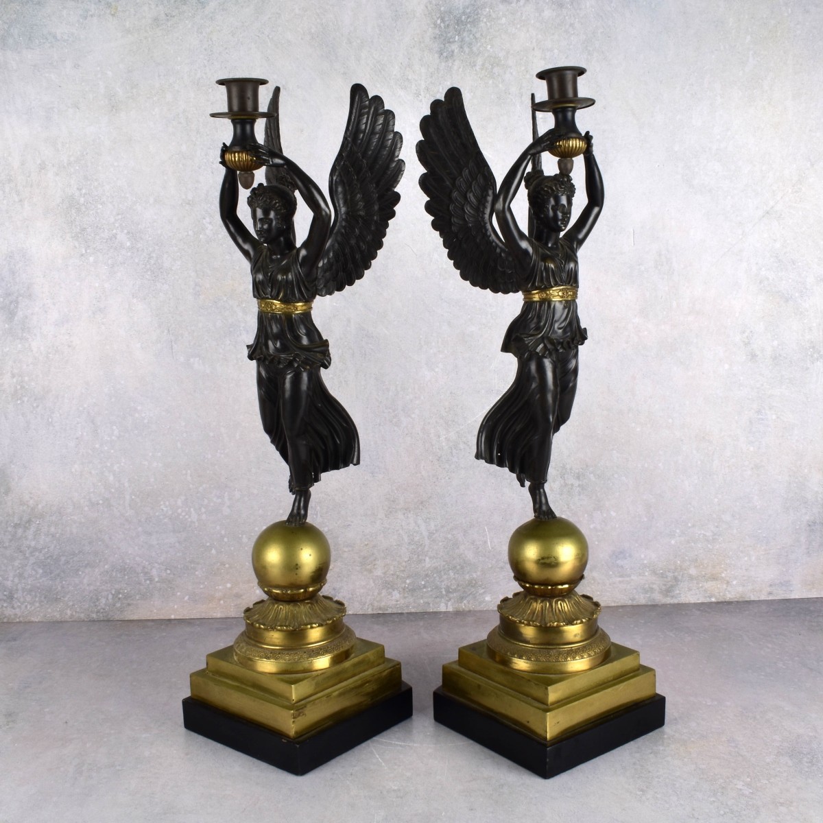 French Empire Candlesticks