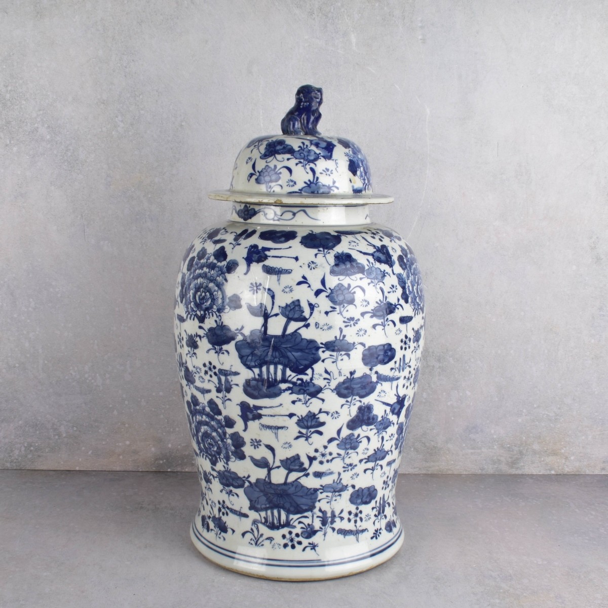 Large Chinese Kangxi Style Vase
