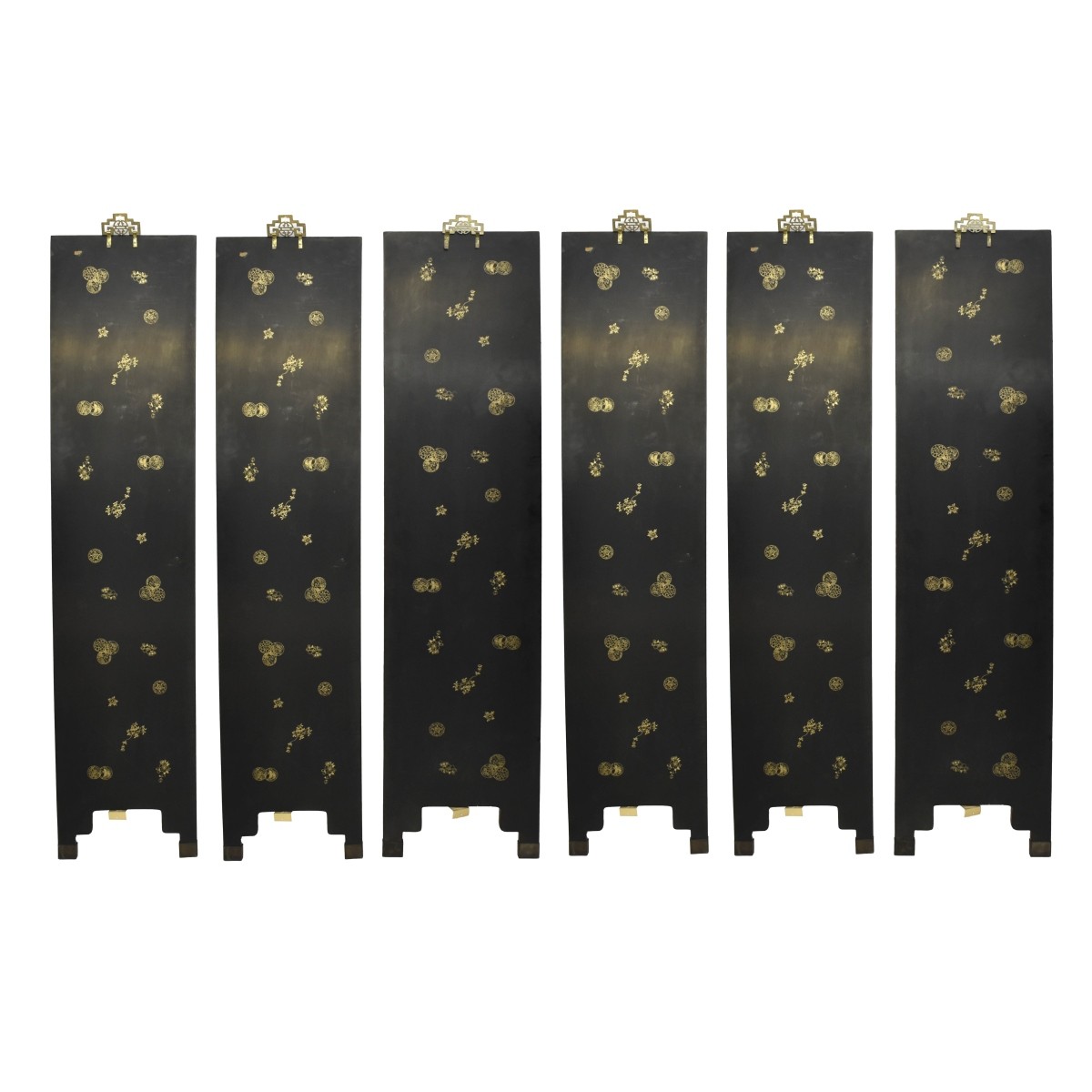 Vintage Asian Screen Panels