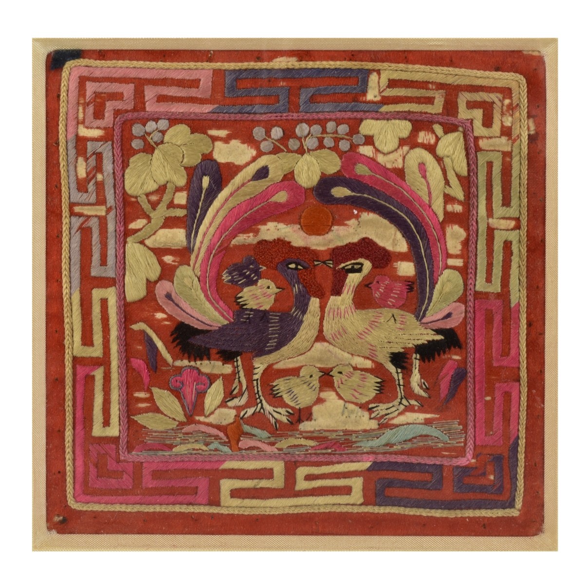 Chinese Embroidered Textile