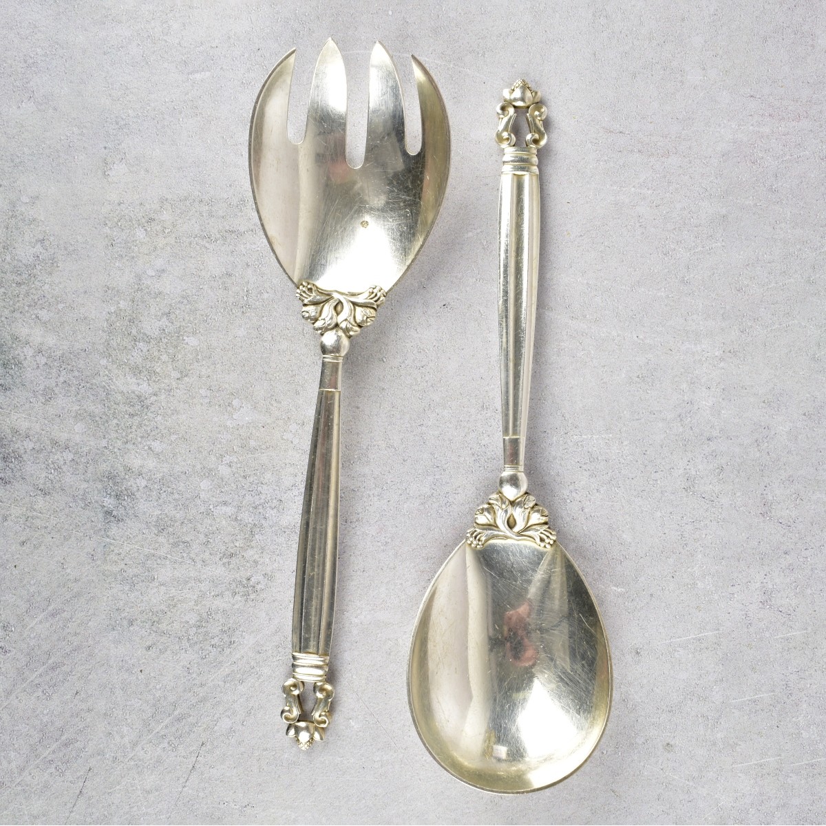 Georg Jensen Denmark Sterling Silver Flatware