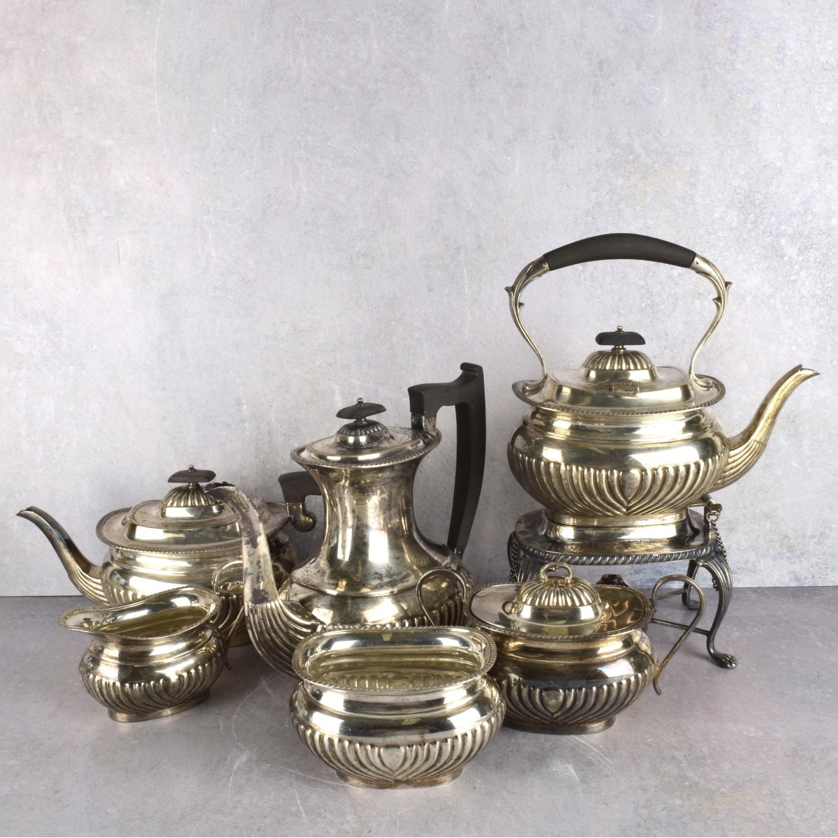 Buckingshire English Repousse Sterling Silver
