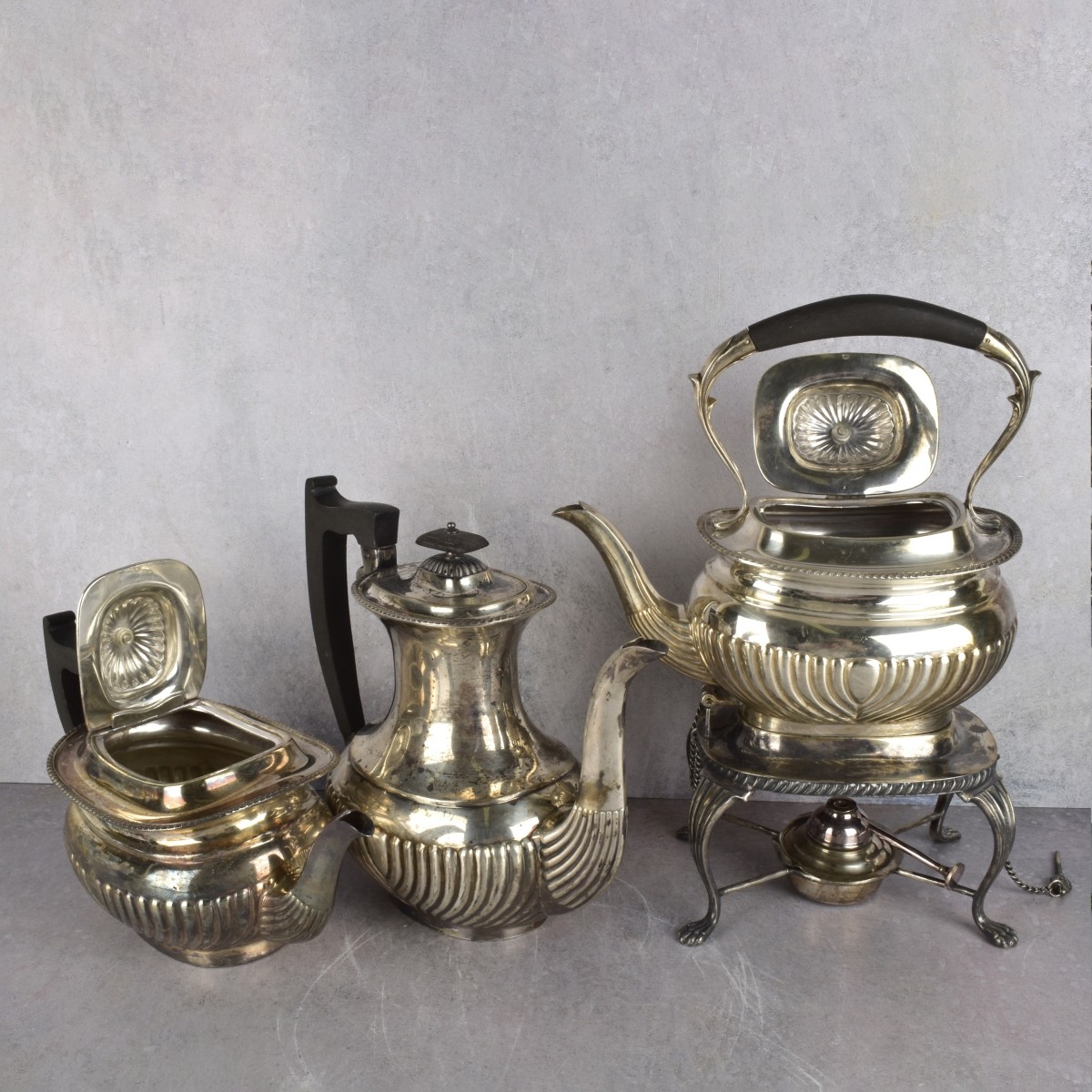 Buckingshire English Repousse Sterling Silver