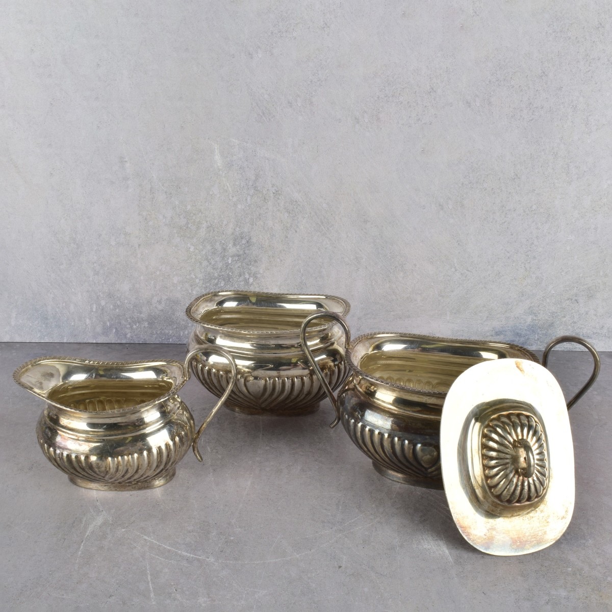 Buckingshire English Repousse Sterling Silver
