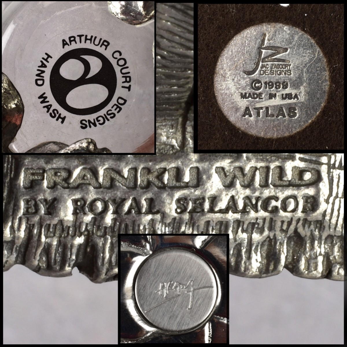 Arthur Court and Frankli Wild Bar Ware
