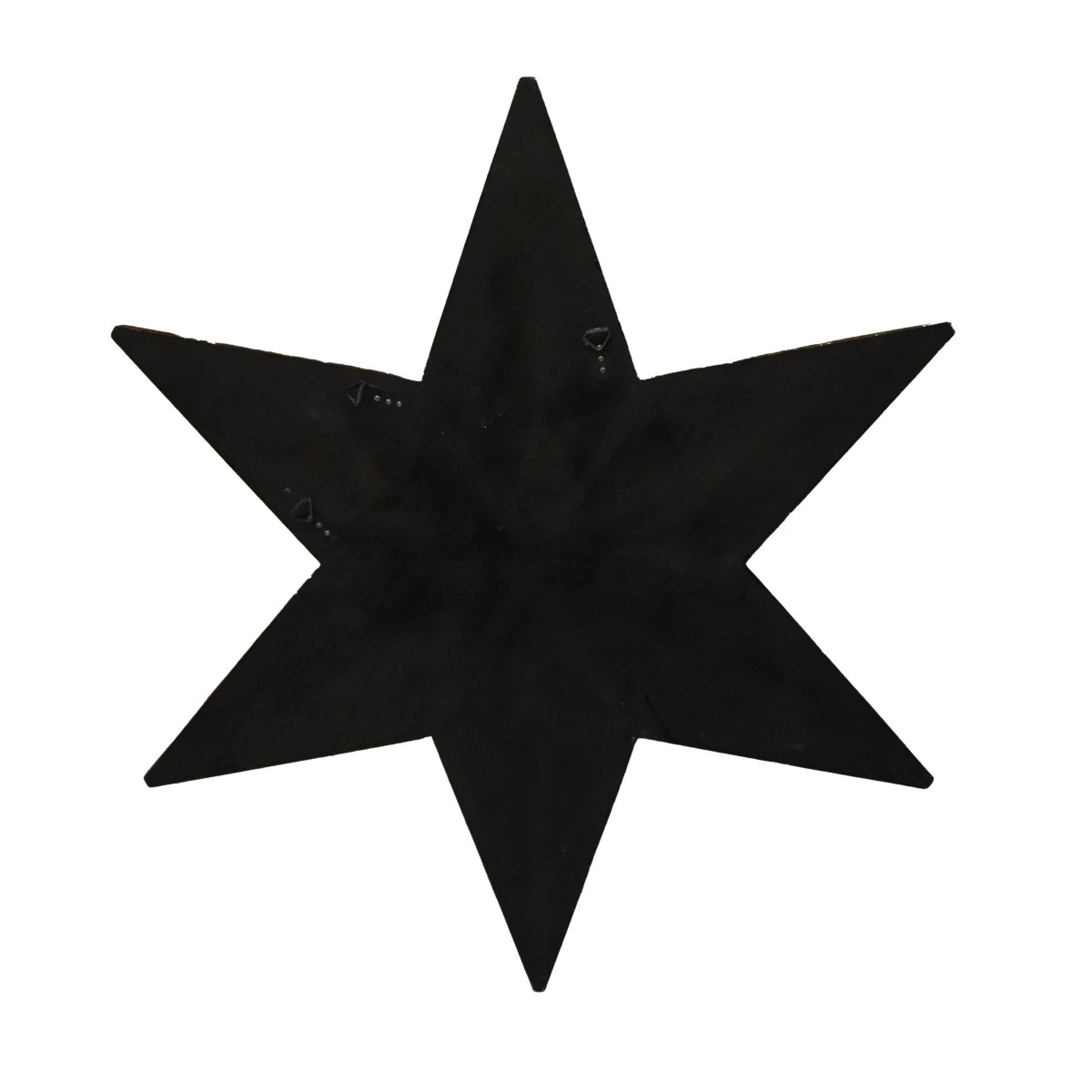 Large Painted Star Mirror