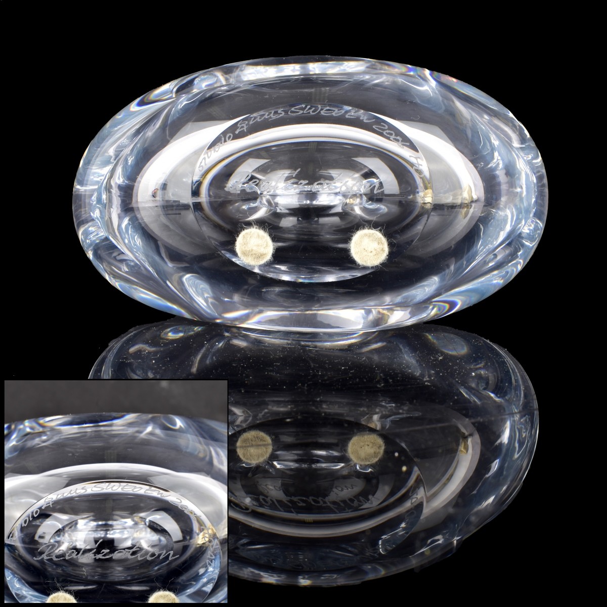 Swedish Art Glass "Realization"