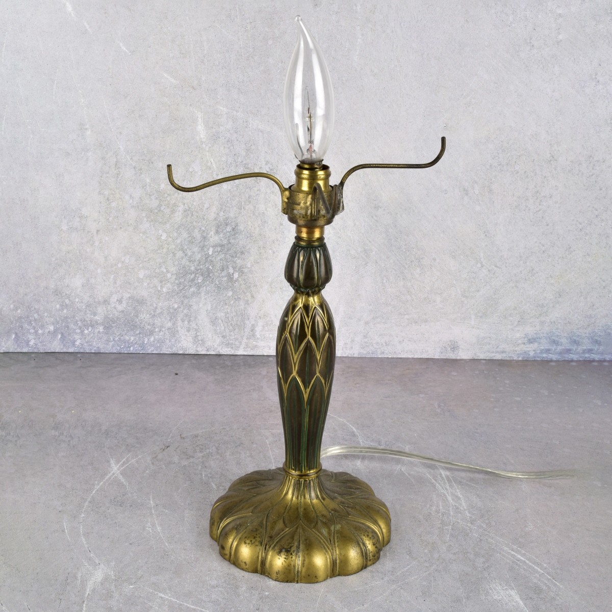 Pairpoint Puffy Shade Budoir Lamp