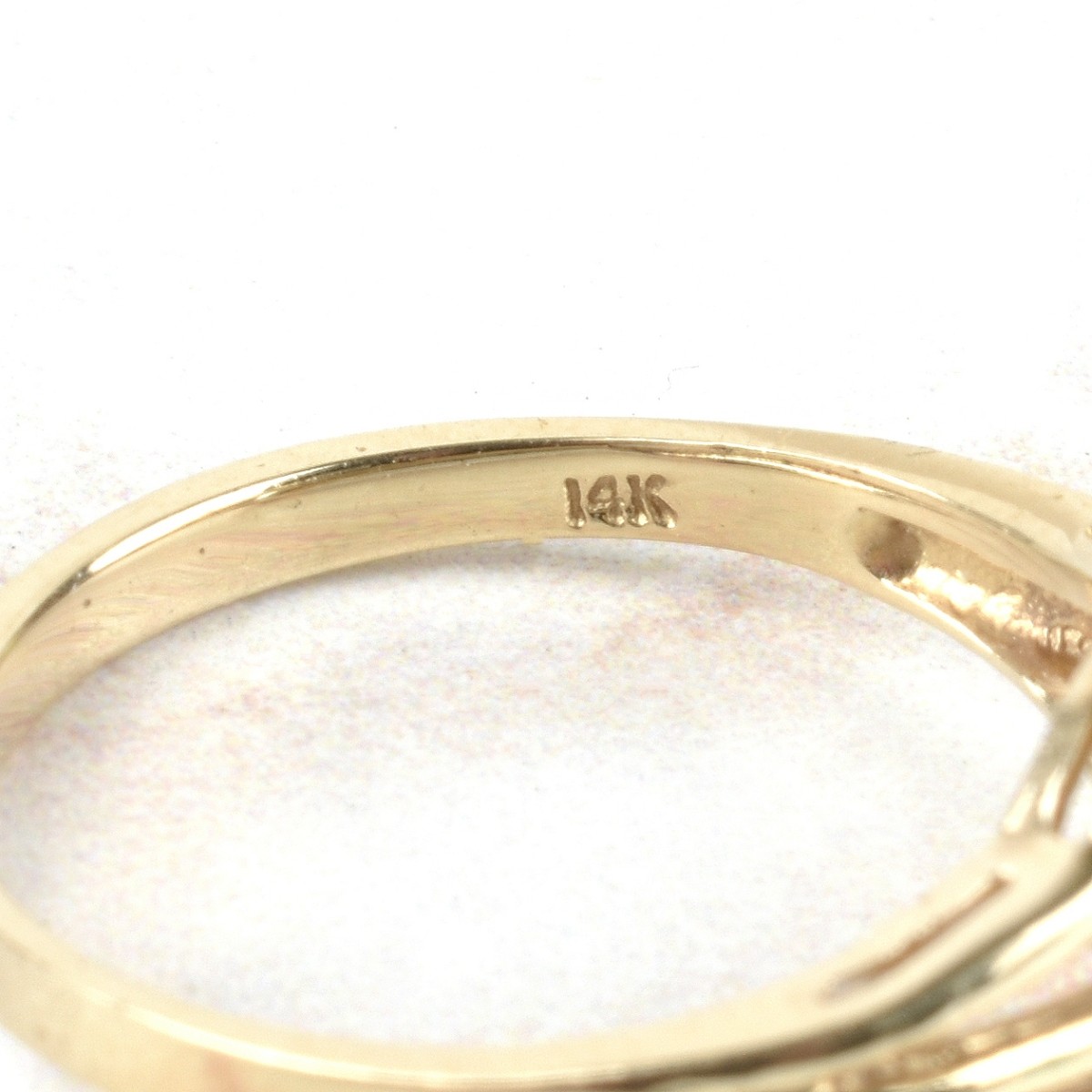 Aquamarine and 14K Ring