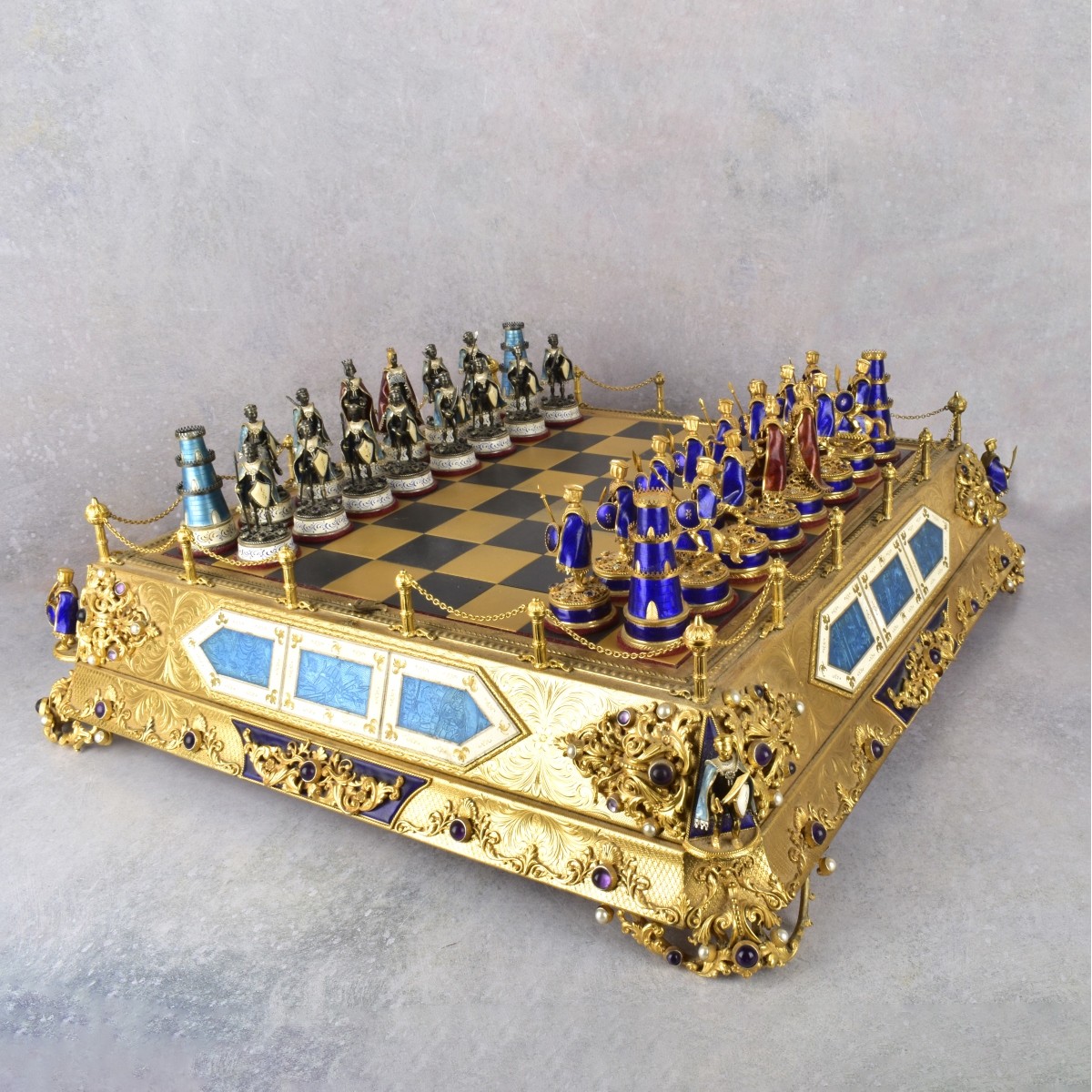 Austro-Hungarian Chess Set