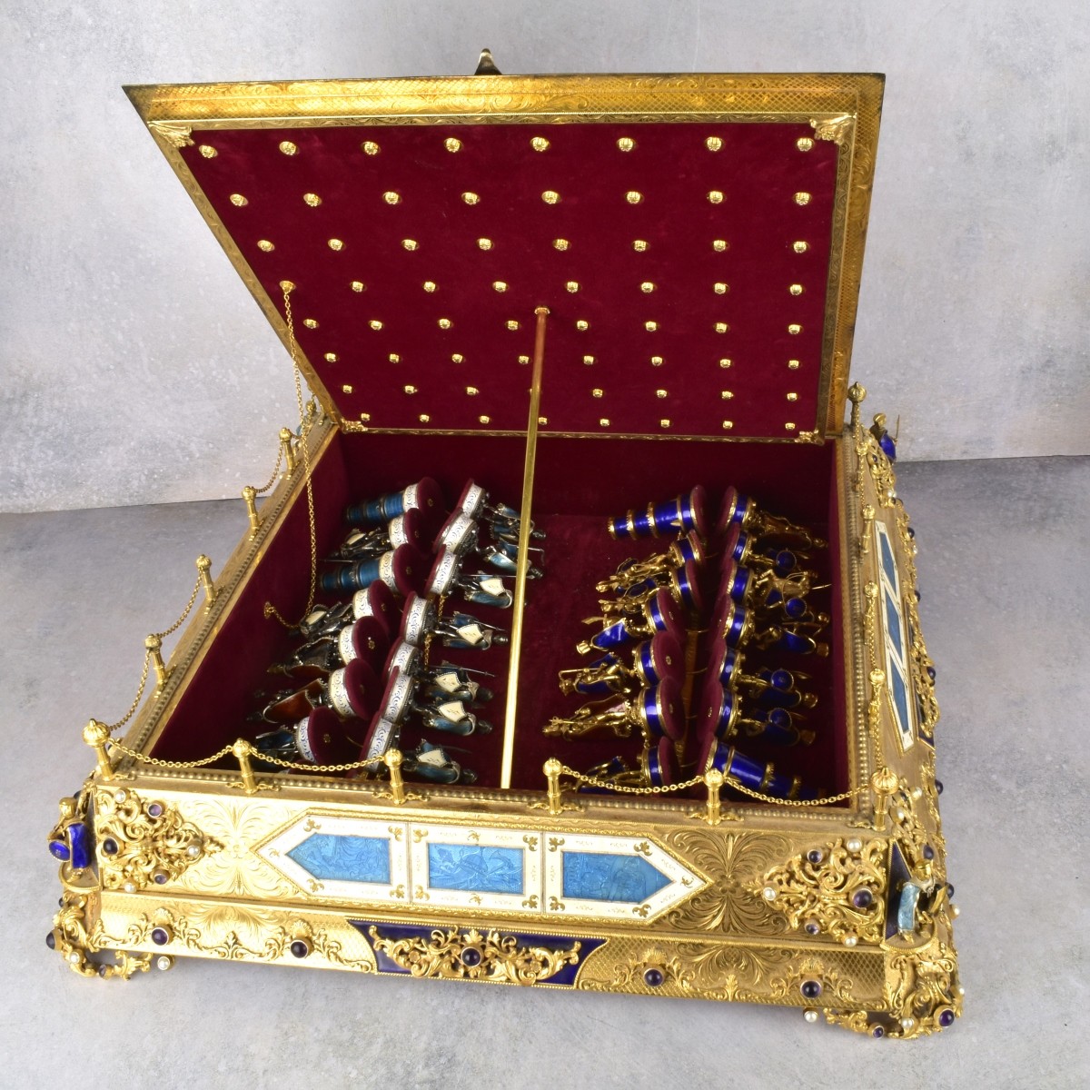 Austro-Hungarian Chess Set