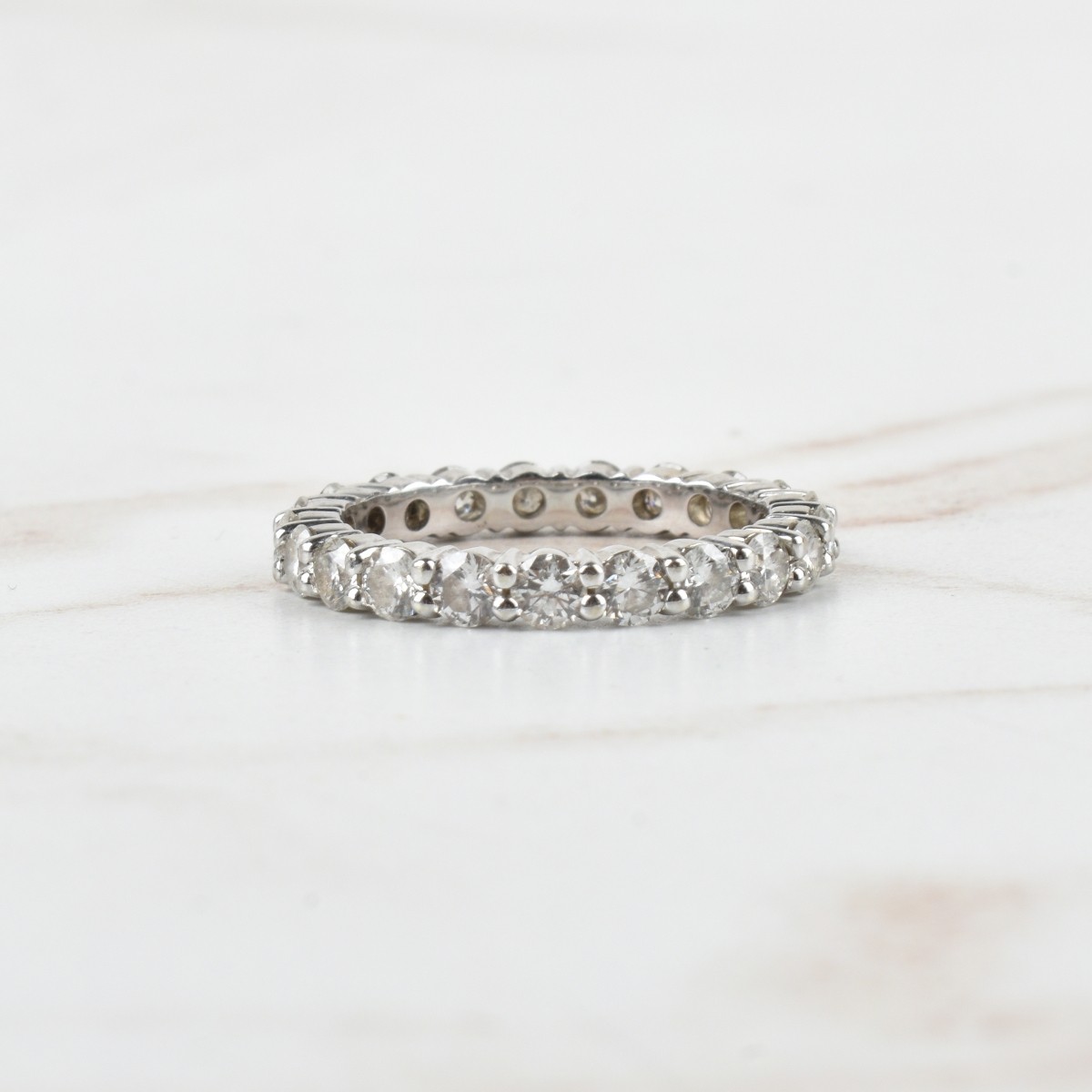 Diamond and 14K Band
