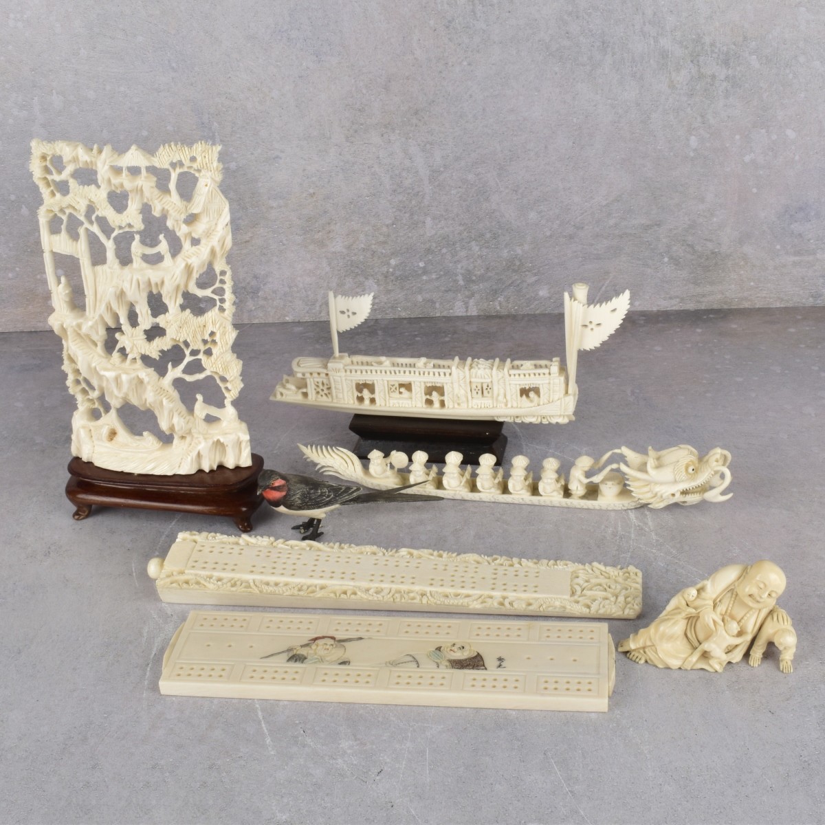 Collection of Antique Asian Pieces