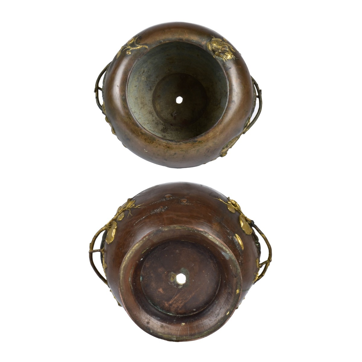 Large Japanese (Meiji Period) Bronze Vase