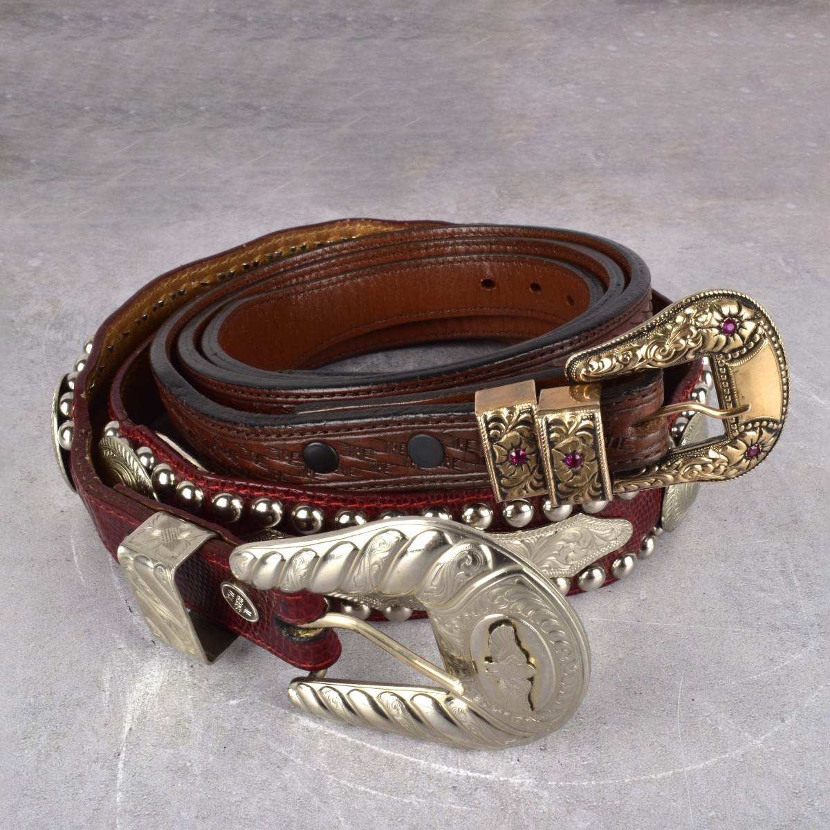 Designer Western Style Belts