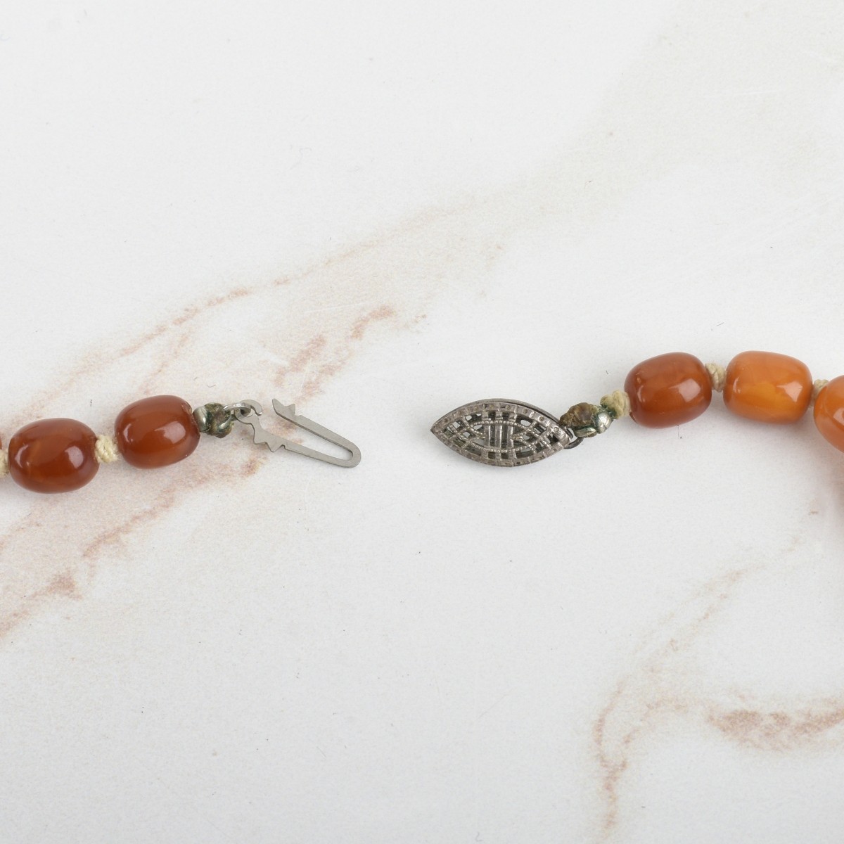 Amber Bead Necklace