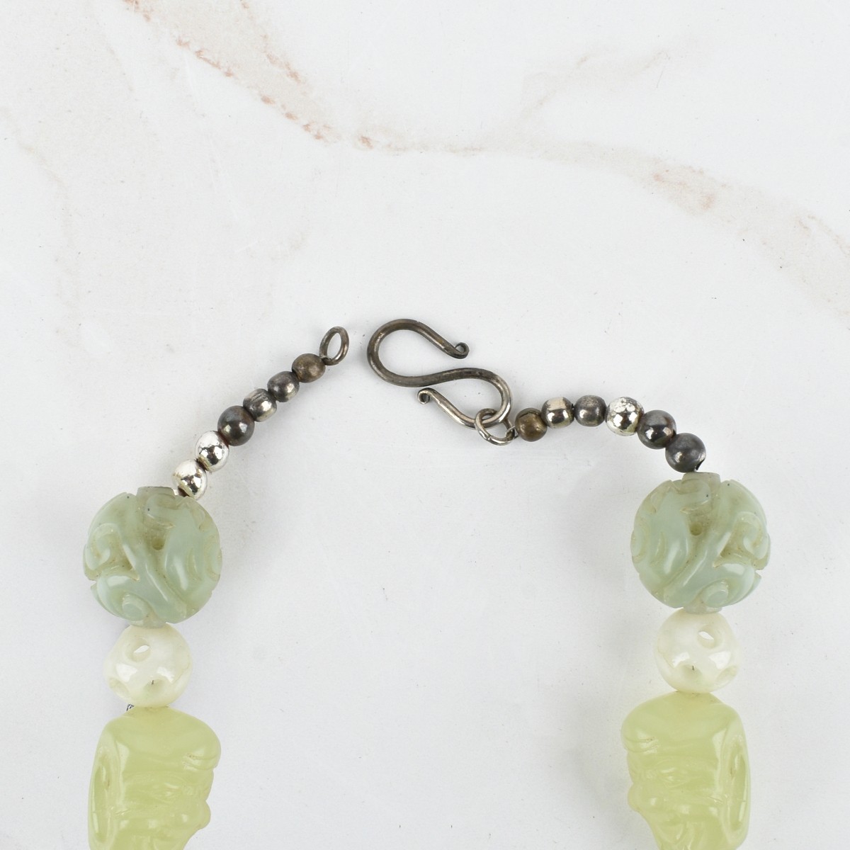 Jade Necklace and Pendant / Medallion